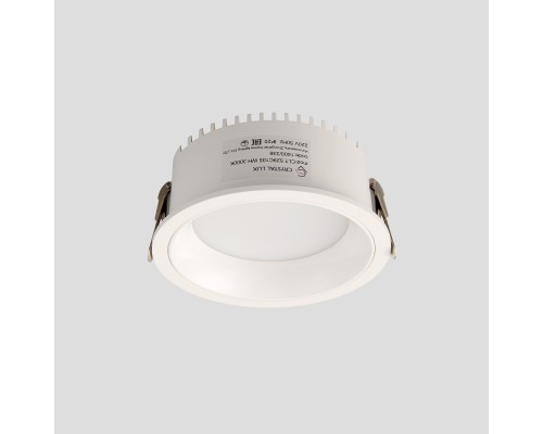 Светильник встраиваемый Crystal Lux CLT 529C105 WH 3000K