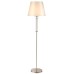 Торшер Crystal Lux NICOLAS PT1 NICKEL/WHITE E27 1*100W никель/прозрачный