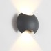 Светильник настенный Crystal Lux CLT 016W140 DG LED 2*3W Темно-серый IP54