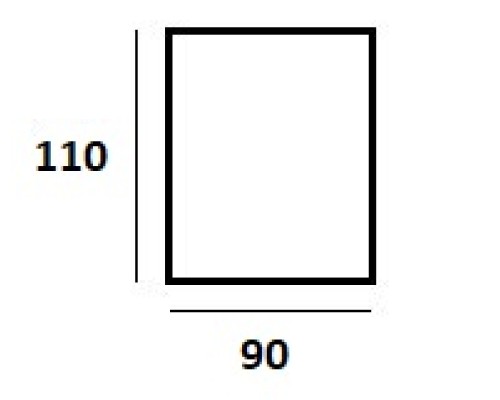 Накладной гипсовый светильник Декоратор PS-001-1 90*90*110 мм GU5.3 MR16