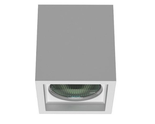 Накладной гипсовый светильник Декоратор PS-001-2 70*70*80 мм GU5.3 MR16