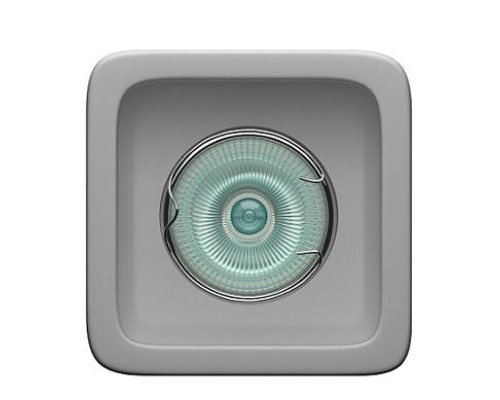 Накладной гипсовый светильник Декоратор PS-003-1 90*90*110 мм GU5.3 MR16