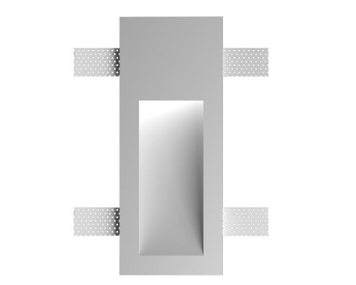 Врезной гипсовый светильник Декоратор ST-007 200*80 мм G9