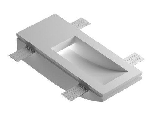 Врезной гипсовый светильник Декоратор ST-007 200*80 мм G9