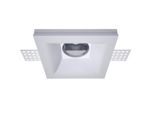 Врезной гипсовый светильник Декоратор VS-002 120*120*45 мм MR16