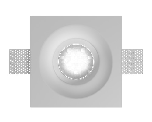 Врезной гипсовый светильник Декоратор VS-003-1 GX53 180*180*60 мм