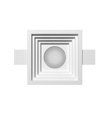 Врезной гипсовый светильник Декоратор VS-005-1 GX53 180*180*60 мм
