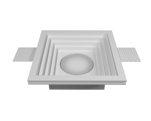 Врезной гипсовый светильник Декоратор VS-005-1 GX53 180*180*60 мм