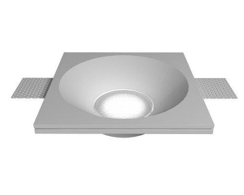 Врезной гипсовый светильник Декоратор VS-012-1 GX53 180*180*60 мм
