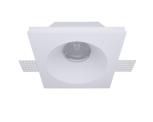 Врезной гипсовый светильник Декоратор VS-012 MR16 120*120*60 мм