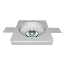 Врезной гипсовый светильник Декоратор VS-019 120*120 мм GU5.3 MR16