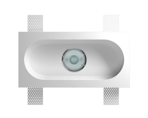 Врезной гипсовый светильник Декоратор VS-020 220*110 мм GU5.3 MR16