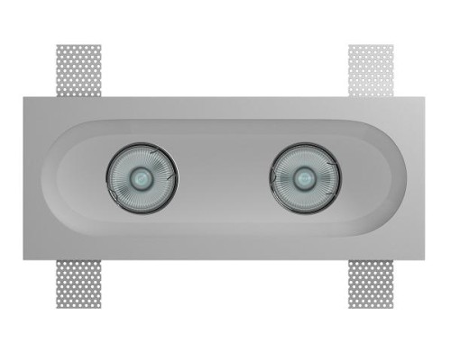 Врезной гипсовый светильник Декоратор VS-021 270*110 мм 2*GU5.3 MR16