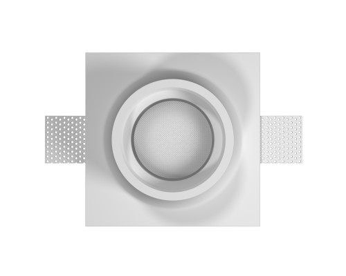 Врезной гипсовый светильник Декоратор VS-027-1 GX53 180*180*80 мм