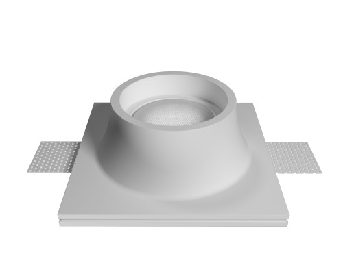 Врезной гипсовый светильник Декоратор VS-027-1 GX53 180*180*80 мм