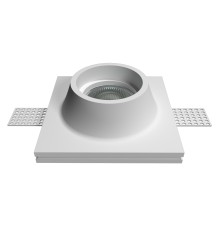 Врезной гипсовый светильник Декоратор VS-027 MR16 120*120*55 мм