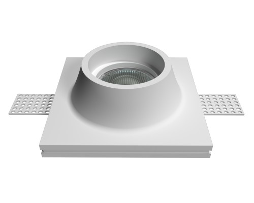Врезной гипсовый светильник Декоратор VS-027 MR16 120*120*55 мм