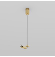 TR5717-SB Подвод питания для подвесного монтажа трека SHINE BASE, 48V DC, IP20, 2м, сатинированная латунь, алюминий