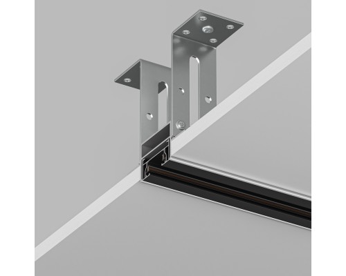 TR3020-AL Закладной профиль для встраиваемого монтажа однофазного трека 2м