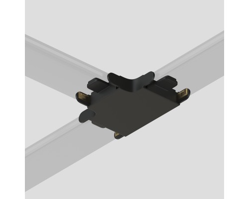 Соединитель Т-образный для треков Air, серия Base, пластик, чёрный
