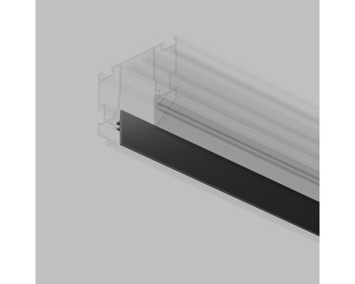 TR2028-BK Декоративная вставка для трека SMART ONE 3 метра, черная