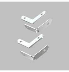 TR2027-AL Комплект угловых соединителей трека SMART ONE, алюминий