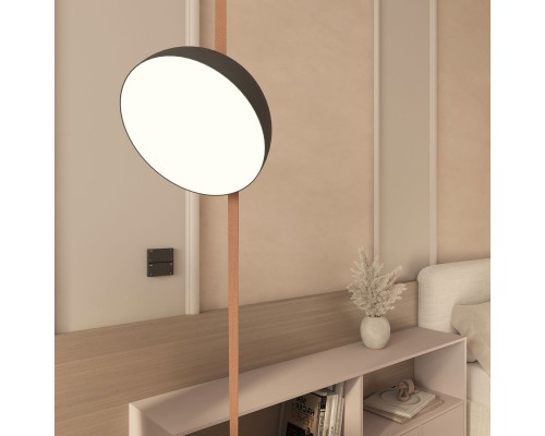 DK7201-DG Накладная настенная панель управления для светильников Air 3000-5000K, серия Control, IP20, CR2032 3V x 2, темно-серый, пластик