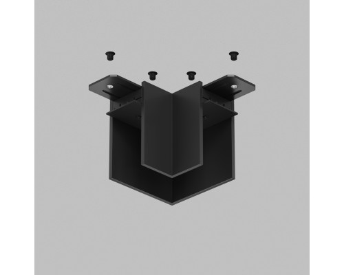 TR2102-BK Угловой соединитель для шинопровода SMART черный