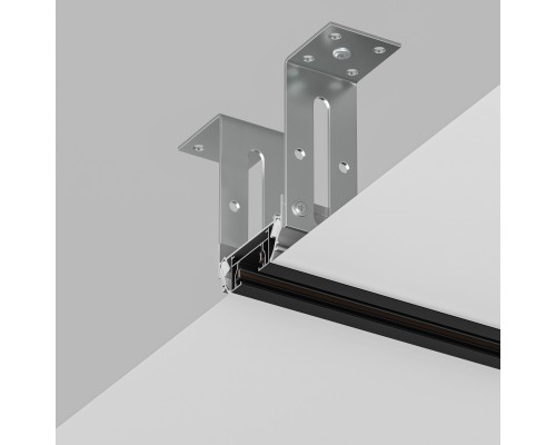 TR3050-AL Закладной профиль под шинопровод для натяжного потолка 2м