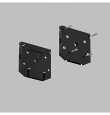 TR2017-BK Торцевая заглушка трека SLOTT, черная, алюминий