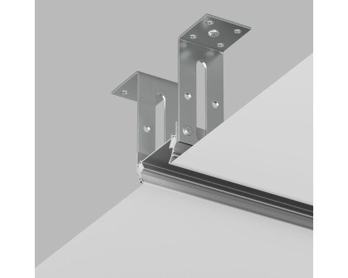 TR3050-AL Закладной профиль под шинопровод для натяжного потолка 2м