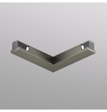 TR5723-DN Электрический коннектор для трека SHINE BASE 90° потолок-потолок, темный никель, алюминий