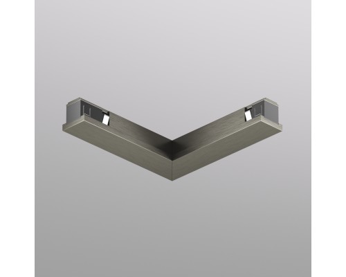 TR5723-DN Электрический коннектор для трека SHINE BASE 90° потолок-потолок, темный никель, алюминий