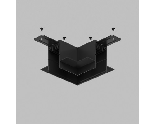 TR2112-BK Угол потолок-потолок встраиваемый под ГКЛ SMART, черный