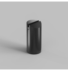 TR5516-BK Утяжелитель для отвесного монтажа трека-ремня Belty, серия Base, D60*H130мм, IP20, черный, алюминий