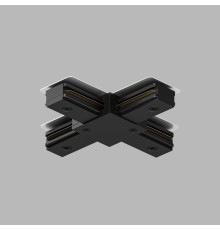 TR1104-BK Соединитель для шинопровода X-образный, черный