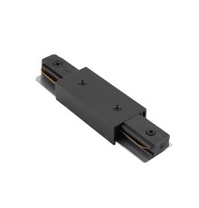 TR1008-BK Прямой коннектор с возможностью подачи питания, черный