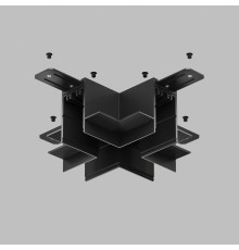 TR2114-BK Коннектор трека SMART для ГКЛ , \"X\" образный, механический , черный