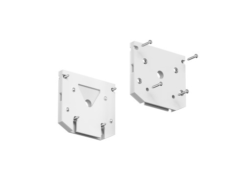 TR2017-WH Торцевая заглушка трека SLOTT, белая, алюминий