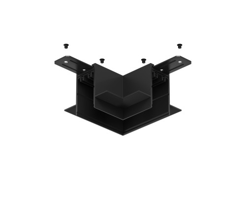 TR2112-BK Угол потолок-потолок встраиваемый под ГКЛ SMART, черный