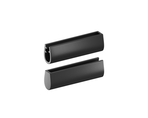 TR5520-BK Наконечник для трека-ремня Belty, серия Base, IP20, черный, пластик