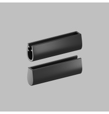 TR5520-BK Наконечник для трека-ремня Belty, серия Base, IP20, черный, пластик