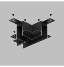 TR2113-BK Коннектор трека SMART для ГКЛ , \"Т\" образный, механический , черный.