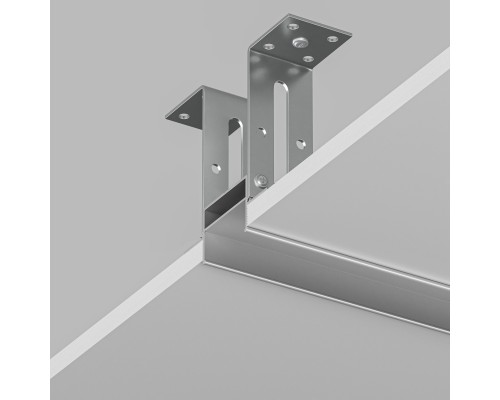 TR3020-AL Закладной профиль для встраиваемого монтажа однофазного трека 2м