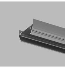 TR3050-AL Закладной профиль под шинопровод для натяжного потолка 2м