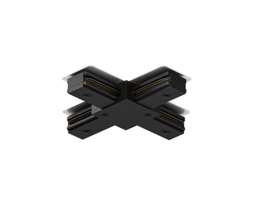 TR1104-BK Соединитель для шинопровода X-образный, черный