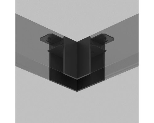 TR2102-BK Угловой соединитель для шинопровода SMART черный