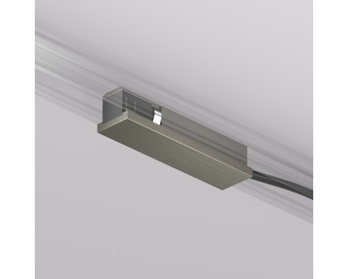 TR5721-DN Подвод питания универсальный (середина/торец) для трека SHINE BASE, 48V DC, IP20, темный никель, алюминий