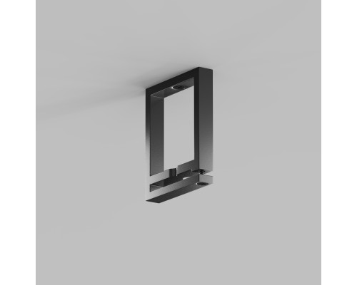 TR5518-BK Накладное крепление гибкого трека-ремня Belty, серия Base, H50мм, IP20, черный, пластик