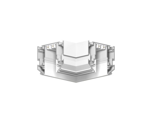 TR2026-WH Угловой элемент 90° трека SMART ONE, алюминий, белый